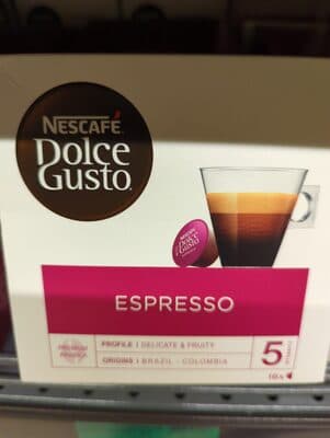 Cápsulas Dolce Gusto Café Espresso