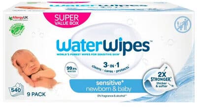 Toalhitas Bébe Waterwipes Biodegradáveis