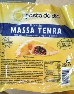 Massa Tenra Pasta do Dia