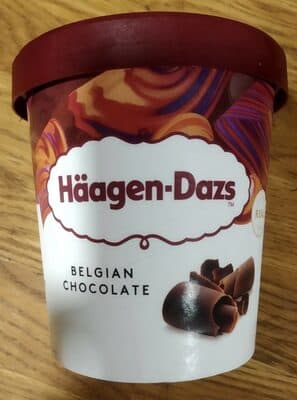 Gelado Häagen-Dazs Chocolate Belga