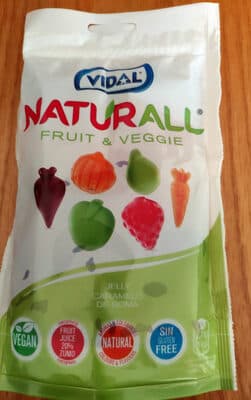 Gomas Vidal Naturall Fruit&veggie