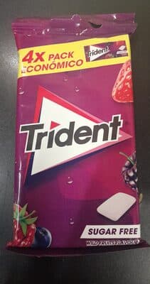 Pastilhas Trident Elásticas Frutos Silvestres