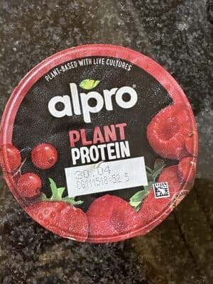 Yofu Alpro Proteína Frutos Vermelhos