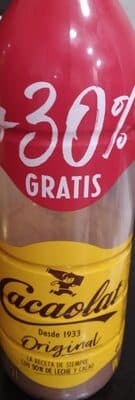 Leite UHT Cacaolat Original 1 L + 30% Grátis