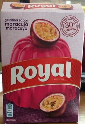 Gelatina Royal Maracujá
