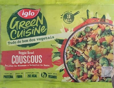 Veggie Bowl Iglo Green Cuisine Couscous e Edamame