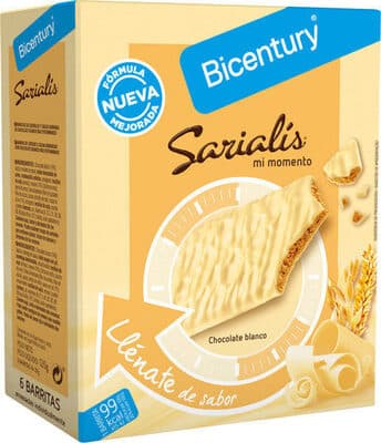 Barritas Bicentury Chocolate Branco