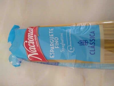 Esparguete Nacional Fino
