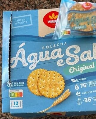 Bolacha Vieira Água e Sal