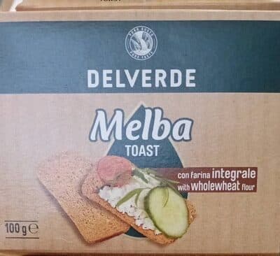 Tosta Melba Delverde Sésamo