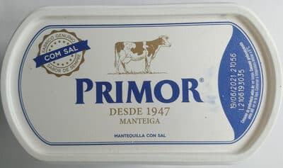 Manteiga Primor com Sal