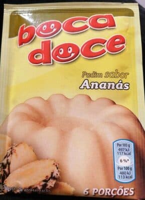 Pudim Boca Doce Ananás