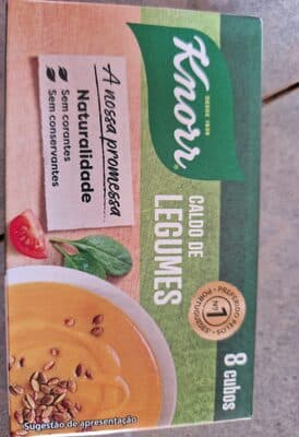 Caldo Knorr Legumes 8 Cubos