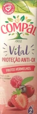 Néctar Compal Vital Frutos Vermelhos