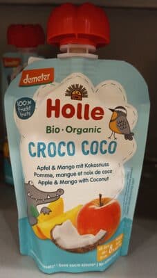 Saqueta BIO Holle Maçã Manga e Côco 8 m