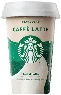 Bebida Starbucks Láctea Caffè Latte