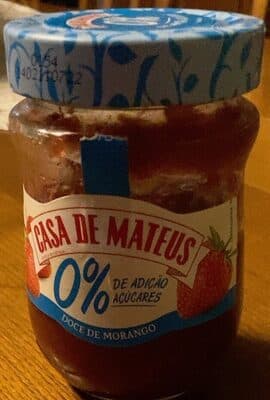 Doce Casa de Mateus Morango 0%