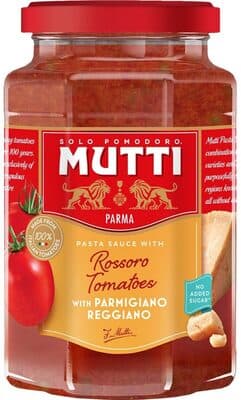 Molho Mutti Tomate com Parmiggiano Reggiano