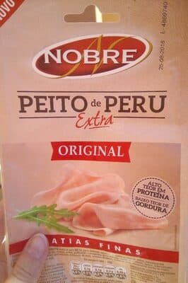 Fiambre Peito de Peru Extra Fatias Finas Nobre