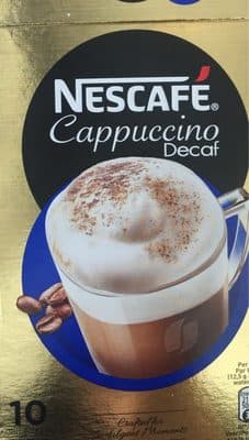 Soluveis Nescafé Cappuccino Descafeinado