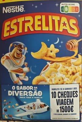 Cereais Nestlé Estrelitas Mel