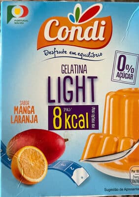 Gelatina Condi Manga Laranja Light