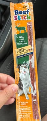 Snacks para Cão Beef Stick Vitakraft com Caça