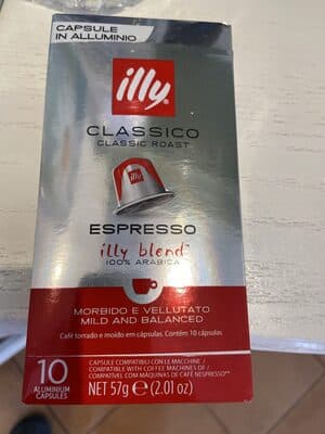Cápsulas Illy Compatível Nespresso Café Classic