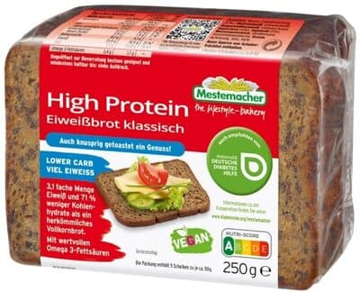 Pão Mestemacher Alemão Mais Proteínas