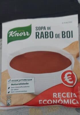 Sopa Knorr Económica Rabo de Boi