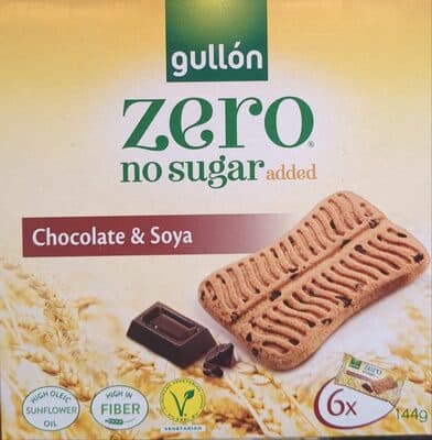 Snack Gullon Zero sem Açucar Soja Chocolate