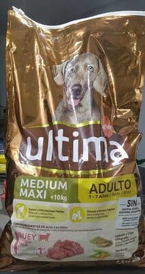Ração para Cão Ultima com Vaca