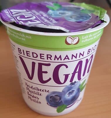 Cocogurte Biedermann BIO Vegan Mirtilo