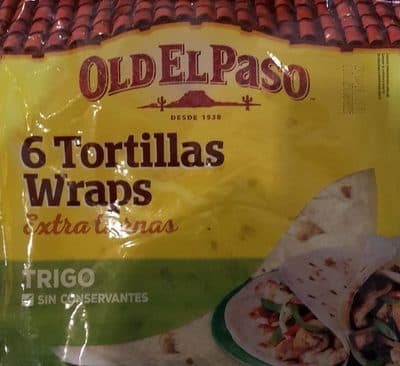 Tortilha Old El Paso Wrap Trigo