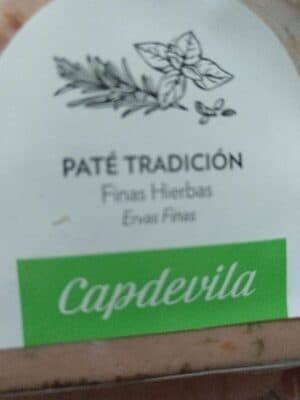 Patê Capdevila Finas Ervas Tradição