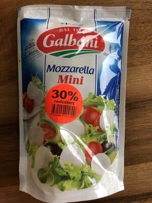 Queijo Mozzarella Mini Galbani