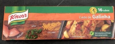 Caldo Knorr Galinha 16 Cubos