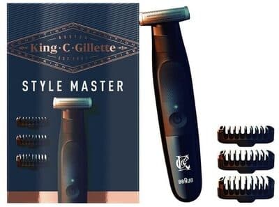 Máquina de Barbear e Aparador Style Master King C. Gillette
