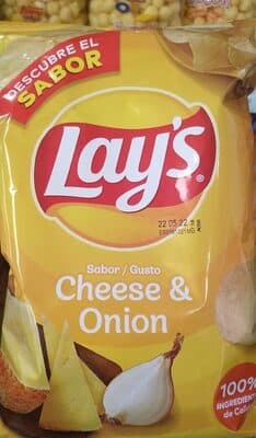 Batatas Fritas Lay's Cheese&onion