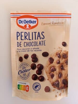 Pepitas Chocolate Dr. Oetker Negro
