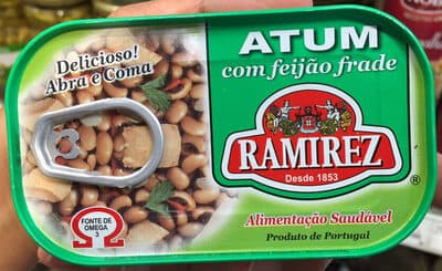Atum Ramirez com Feijão Frade