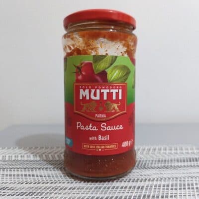 Molho Mutti Tomate com Manjericão