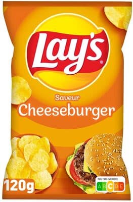 Batatas Fritas Lay's Cheeseburger
