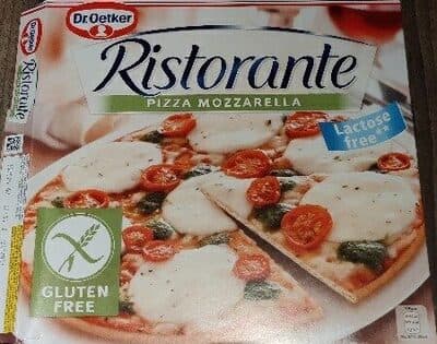 Pizza Dr. Oetker Ristorante sem Glutén e sem Lactose Mozzarela