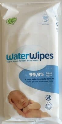 Toalhitas Bébe Waterwipes Biodegradáveis