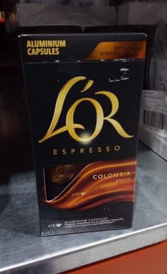 Cápsulas L'Or Café Compatível Nespresso Colombia