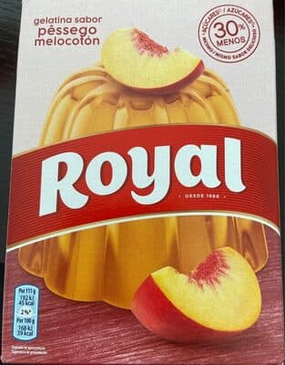 Gelatina Royal Pêssego