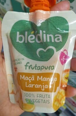 Saqueta Bledina Maçãmanga e Laranja