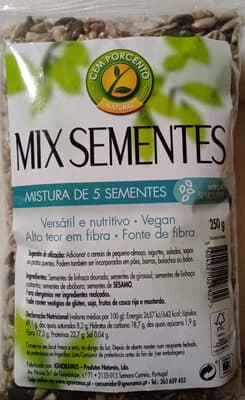 Sementes com Porcento Mistura para Saladas