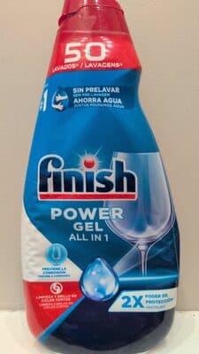 Detergente Loiça Máquina Finish Gel All In 1 Regular 50 D